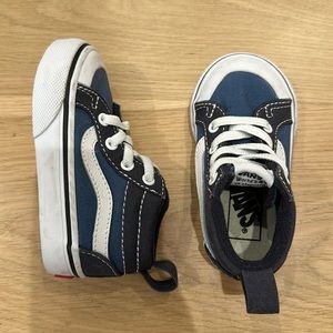Toddler 4.5 Vans high top slip on